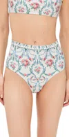 Agua By Agua Bendita Nopal Mosqueta Printed Bikini Bottoms In Multicolor