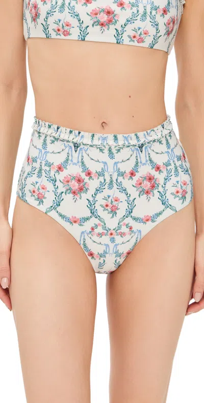 AGUA BY AGUA BENDITA NOPAL MOSQUETA BIKINI BOTTOMS MULTICOLOR
