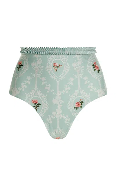 Agua By Agua Bendita Nopal Nostalgia Bikini Bottom In Multi