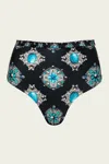 Agua By Agua Bendita Nopal Platero Bikini Bottoms Multicolor