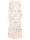 Agua By Agua Bendita Nuez Orquidea Maxi Dress In Nude