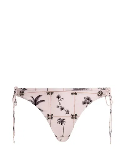 Agua By Agua Bendita Ocaso Bikinihöschen Mit Schleifenverschluss In Nude