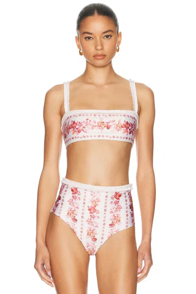 Agua By Agua Bendita Olmo Bikini Top In Multi