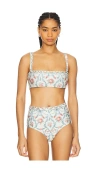 Agua By Agua Bendita Olmo Bikini Top In Mosqueta