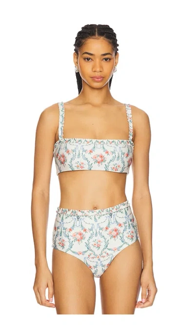 Agua By Agua Bendita Olmo Bikini Top In Multicolor