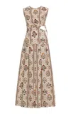 Agua By Agua Bendita Otono Cutout Midi Dress