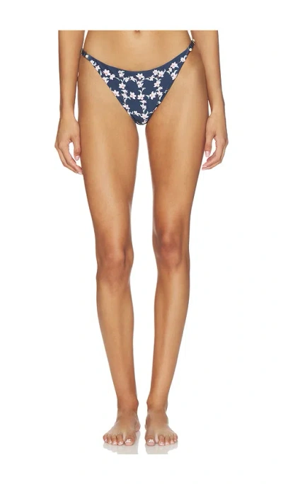 Agua By Agua Bendita Palmira Bikini Bottom In Blue