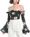 Agua By Agua Bendita Pasiflora Crop Top