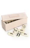 Agua By Agua Bendita Blue Domino Set In Pink