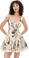 Agua By Agua Bendita Pluma Guayacan Mini Dress In Multicolor