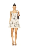 Agua By Agua Bendita Pluma Mini Dress In 多色