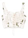 Agua By Agua Bendita Reserva Corset Top