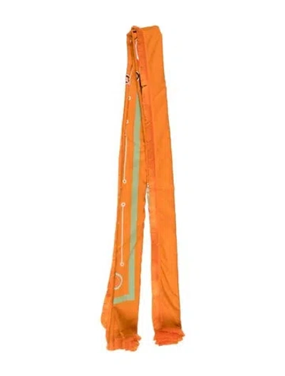 Pre-owned Agua By Agua Bendita Scarf In Brown
