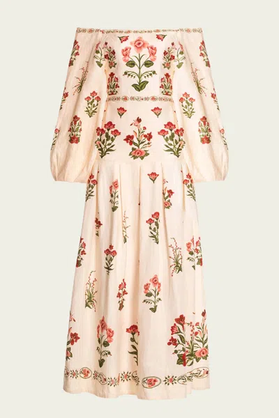 Agua By Agua Bendita Senlis Canna Maxi Dress