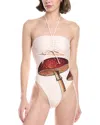 Agua By Agua Bendita Setas One-piece In Pink