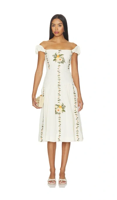 Agua By Agua Bendita Siembra Valle Dress In Multi
