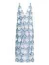 Agua By Agua Bendita Suspiro Ribbons Dress In White