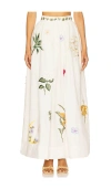 Agua By Agua Bendita Tangelo Wild Skirt
