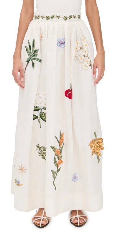 Agua By Agua Bendita Tangelo Wild Skirt Multicolor