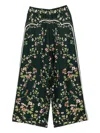 Agua By Agua Bendita Tota Mosquetero Trousers In Green
