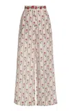 Agua By Agua Bendita Tota Patterned Wide-leg Pants