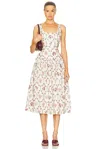 Agua By Agua Bendita Totumo Midi Dress In Multicolor
