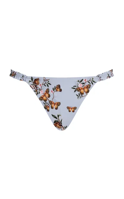 Agua By Agua Bendita Vera Orquidea Bikini Bottom In Multi