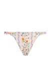 Agua By Agua Bendita Vera Printed Bikini Bottom In Floral