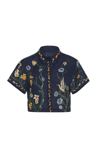 Agua By Agua Bendita Virtuosa Embroidered Shirt