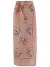 Agua By Agua Bendita Wisteria Lavender Pareo In Multicolor