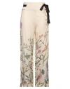 Agua By Agua Bendita Woman Pants Beige Size M Viscose, Recycled Viscose