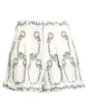 Agua By Agua Bendita Woman Shorts & Bermuda Shorts Ivory Size M Linen