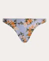Agua By Agua Bendita Promesa Valle Floral-print Bikini Briefs In Multi