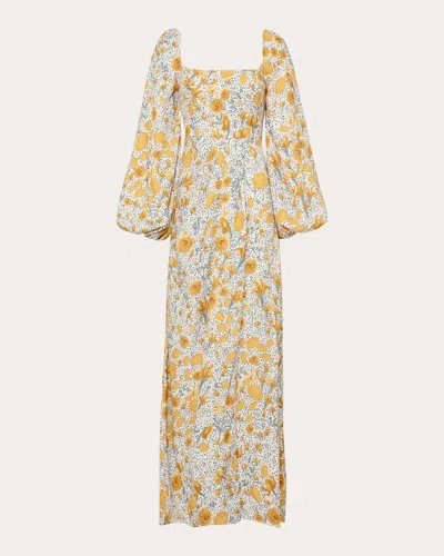 Agua By Agua Bendita Women's Vida Maxi Dress In Capullo