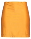 Água De Coco Por Liana Thomaz Woman Mini Skirt Mandarin Size M Polyamide, Elastane In Mandarin