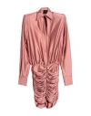 Agua Project Woman Mini Dress Antique Rose Size 6 Viscose, Elastane In Pink