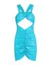 Agua Project Short Dresses In Blue