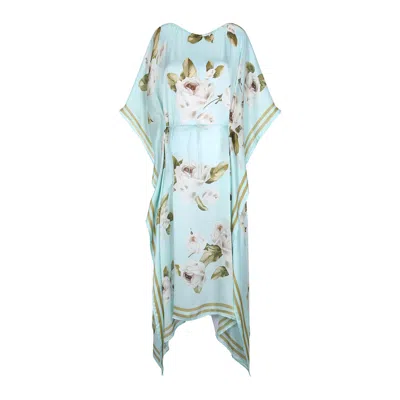 Aguaclara Women's Blue Kaftan Jardins