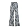 Aguaclara Women's Blue Mandarin Pants In Blue