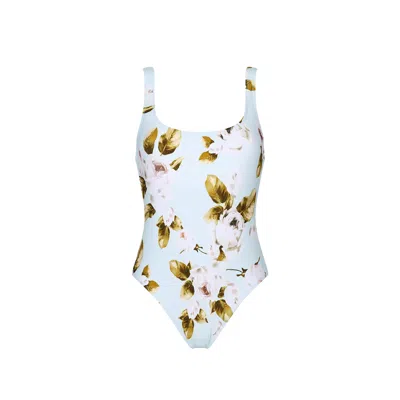 Aguaclara Women's Blue One Piece Jardins