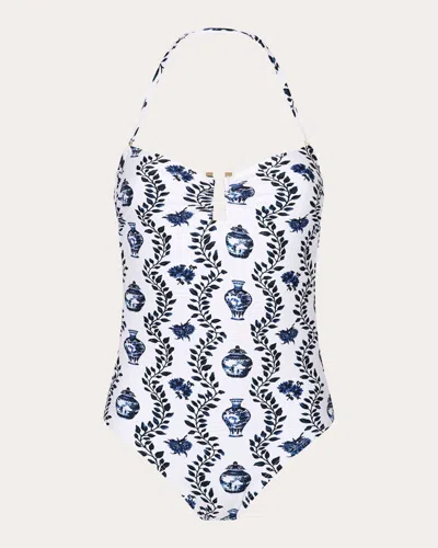 Aguaclara Women's Dynastie Royal Strapless One-piece In Multi
