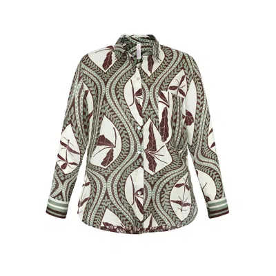 Aguaclara Women's Green Bedouine Shirt