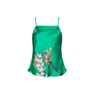 Aguaclara Women's Green Jade Camisole