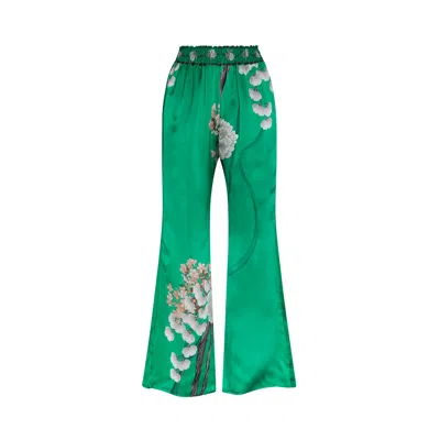 Aguaclara Women's Green Jade Pants