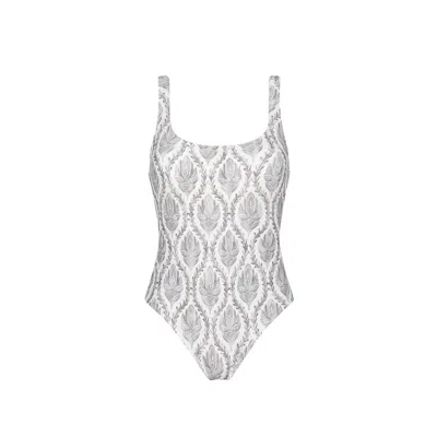 Aguaclara Women's Grey Sultana One Piece In Gray