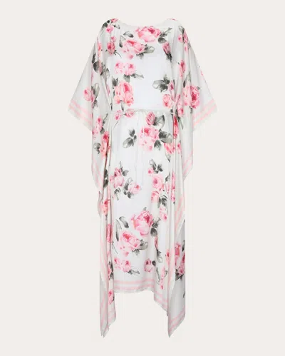 Aguaclara Women's La Rose Kimono Kaftan In Pink