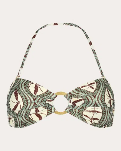 Aguaclara Women's Le Bedouine Strapless Bikini Top Elastane/polyamide In Multi