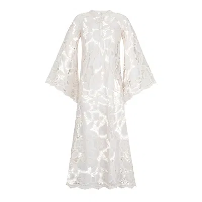 Aguaclara Women's Neutrals Charme Long Tunic In White