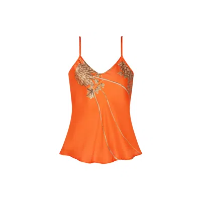 Aguaclara Women's Orange Riad Camisole