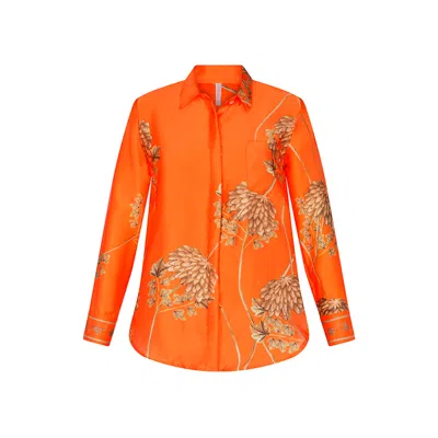 Aguaclara Women's Orange Riad Shirt